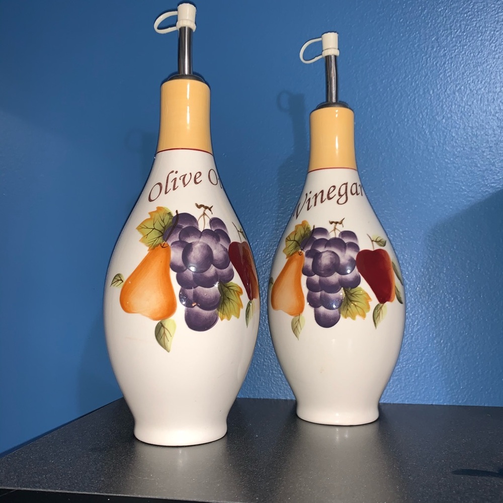 Oil & Vinegar set Never used